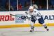 UNIONDALE, NY - FEBRUARY 28: Phil Kessel #81 of the Toronto Maple Leafs skates against the New York Islanders at the Nassau Veterans Memorial Coliseum on February 28, 2013 in Uniondale, New York. The Maple Leafs defeated the Islanders 5-4 in overtime. (Photo by Bruce Bennett/Getty Images)