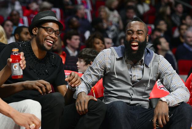 Kevin Durant Says He Will Fill the Void Left by James Harden