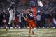 NEW YORK, NY - DECEMBER 29: Ryan Nassib #12 of the Syracuse Orang passes over Josh Francis #4 of the West Virginia Mountaineers in the New Era Pinstripe Bowl at Yankee Stadium on December 29, 2012 in the Bronx borough of New York City. (Photo by Jeff Zelevansky/Getty Images)