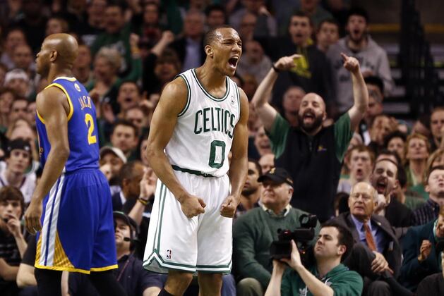 Bradley Shouldering Defense for C's
