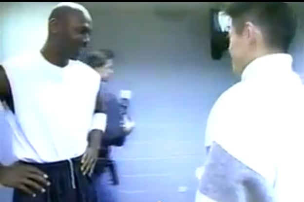 VIDEO: Ichiro Meets Michael Jordan ... in 1995