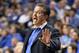 LEXINGTON, KY - FEBRUARY 27: John Calipari the head coach of the Kentucky Wildcats gives instructions to his team during the game against the Mississippi State Bulldogs at Rupp Arena on February 27, 2013 in Lexington, Kentucky. (Photo by Andy Lyons/Getty Images)