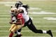 NEW ORLEANS, LA - FEBRUARY 03: LaMichael James #23 of the San Francisco 49ers runs the ball against Dannell Ellerbe #59 of the Baltimore Ravens during Super Bowl XLVII at the Mercedes-Benz Superdome on February 3, 2013 in New Orleans, Louisiana. (Photo by Win McNamee/Getty Images)