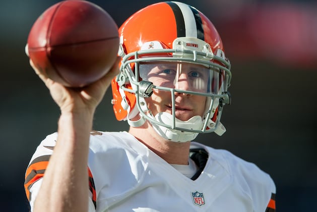Weeden Getting Advice from the Guy You'd Expect to Advise Him