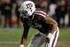 COLLEGE STATION, TX - NOVEMBER 24: Damontre Moore #94 of the Texas A&M Aggies is seen on the field during the game against the Missouri Tigers at Kyle Field on November 24, 2012 in College Station, Texas. (Photo by Scott Halleran/Getty Images)