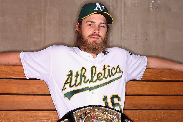 Reddick and WWE Superstar Engage in Beard-off