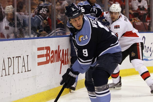 Panthers Lose Trade Bait Stephen Weiss