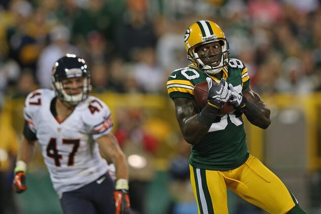 Top 10 Wide Receivers in Green Bay Packers' History