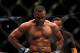 ATLANTA, GA - APRIL 21: Rashad Evans walks away after a round against Jon Jones during their light heavyweight title bout for UFC 145 at Philips Arena on April 21, 2012 in Atlanta, Georgia. (Photo by Kevin C. Cox/Getty Images)