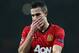 MANCHESTER, ENGLAND - MARCH 05: Robin van Persie of Manchester United looks on during the UEFA Champions League Round of 16 Second leg match between Manchester United and Real Madrid at Old Trafford on March 5, 2013 in Manchester, United Kingdom. (Photo by Jasper Juinen/Getty Images)