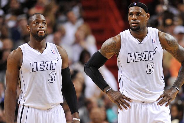 LeBron, Wade Wonder Publicly Why Serge Ibaka Was Not Suspended