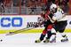 Boston’s Johnny Boychuk prevents Washington’s Alexander Ovechkin from scoring in the third period of the Capitals’ 4-3 overtime win over the Bruins Tuesday at the Verizon Center.