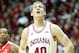 BLOOMINGTON, IN - MARCH 05: Cody Zeller #40 of the Indiana Hoosiers watches a free throw during the game against the Ohio State Buckeyes at Assembly Hall on March 5, 2013 in Bloomington, Indiana. (Photo by Andy Lyons/Getty Images)