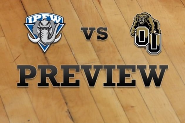 IPFW vs. Oakland: Full Game Preview