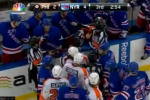 Watch: Flyers' Hartnell Gets into Skirmish with Rangers' Bench