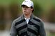 PALM BEACH GARDENS, FL - MARCH 01: World number one and defending champion, Rory McIlroy of Northern Ireland walks off the course on the 18th hole, his nineth during the second round of the Honda Classic on March 1, 2013 in Palm Beach Gardens, Florida. (Photo by Stuart Franklin/Getty Images)