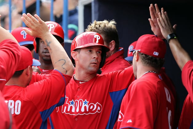 Phillies' Michael Young Adjusting to Return to Third Base