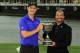 Justin Rose (left) looks to defend his WGC-Cadillac Championship title.
