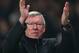 MANCHESTER, ENGLAND - MARCH 05: Manchester United Manager Sir Alex Ferguson appaluds the fans at the end of the UEFA Champions League Round of 16 Second leg match between Manchester United and Real Madrid at Old Trafford on March 5, 2013 in Manchester, United Kingdom. (Photo by Alex Livesey/Getty Images)