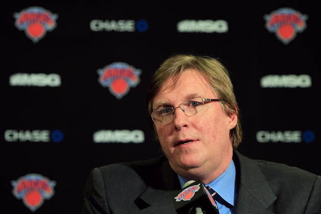 Grunwald, Knicks Taking 'Smart' Approach to Anthony's Knee Woes