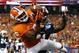 ATLANTA, GA - SEPTEMBER 01: DeAndre Hopkins #6 of the Clemson Tigers pulls in this touchdown reception against Chris Davis #11 of the Auburn Tigers at Georgia Dome on September 1, 2012 in Atlanta, Georgia. (Photo by Kevin C. Cox/Getty Images)