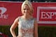 LOS ANGELES, CA - JULY 11: ESPN broadcaster Jenn Brown arrives at the 2012 ESPY Awards at Nokia Theatre L.A. Live on July 11, 2012 in Los Angeles, California. (Photo by Frazer Harrison/Getty Images)