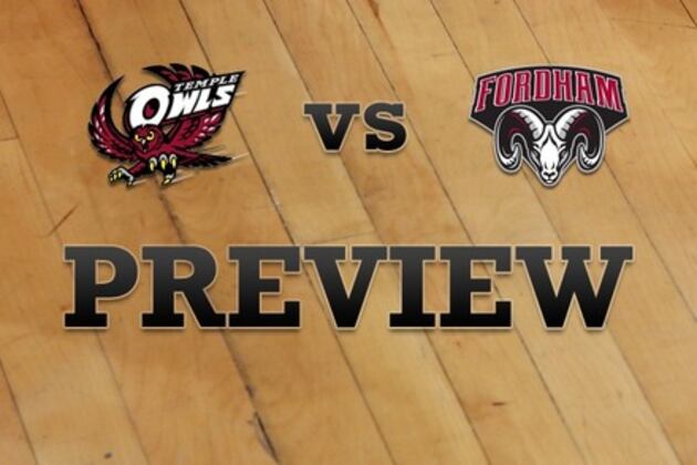 Temple vs. Fordham: Full Game Preview
