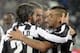 TURIN, ITALY - MARCH 06: Fabio Quagliarella of Juventus (C) celebrates scoring the second goal during the Champions League round of 16 second leg match between Juventus and Celtic at Juventus Arena on March 6, 2013 in Turin, Italy. (Photo by Claudio Villa/Getty Images)