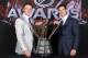 LAS VEGAS - JUNE 23: (R-L) Sidney Crosby of the Pittsburgh Penguins and Steven Stamkos of the Tampa Bay Lightning pose for a portrait with the Maurice Richard Trophy during the 2010 NHL Awards at the Palms Casino Resort on June 23, 2010 in Las Vegas, Nevada. (Photo by Bruce Bennett/Getty Images)