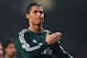 MANCHESTER, ENGLAND - MARCH 05: Cristiano Ronaldo of Real Madrid salutes the crowd at the end of the UEFA Champions League Round of 16 Second leg match between Manchester United and Real Madrid at Old Trafford on March 5, 2013 in Manchester, United Kingdom. (Photo by Alex Livesey/Getty Images)