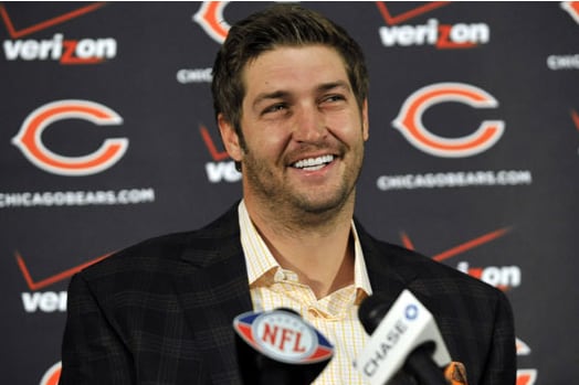Jay Cutler Could Use a Pair of Fish Tweezers