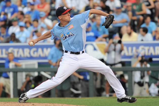 Alex Meyer Sharp in First Minnesota Twins Appearance