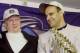 380948 03: New York Yankkees owner George Steinbrenner, left, and manager Joe Torre celebrate October 26, 2000 in the locker room after the Yanks won the World Series Championship over the New York Mets at Shea Stadium in Flushing, New York. (Photo by Ezra Shaw/Allsport