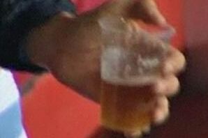 De Lucas 'Not Drinking on Bench'