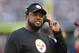 ARLINGTON, TX - DECEMBER 16: Mike Tomlin of the Pittsburgh Steelers at Cowboys Stadium on December 16, 2012 in Arlington, Texas. (Photo by Ronald Martinez/Getty Images)