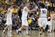 TEMPE, AZ - JANUARY 19: Jonathan Gilling #31 (C) of the Arizona State Sun Devils high fives Evan Gordon #10 after scoring against the Arizona Wildcats during the college basketball game at Wells Fargo Arena on January 19, 2013 in Tempe, Arizona. (Photo by Christian Petersen/Getty Images)