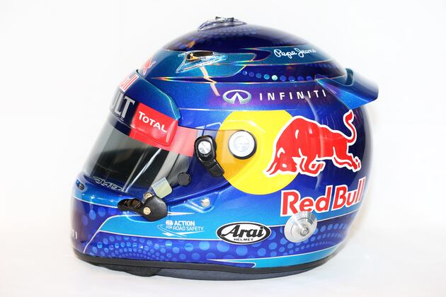 2013 Formula 1 Drivers' Helmets