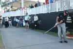 Video: Mickelson Hits Approach Shot from Cart Path