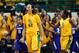 Mar 04, 2013; Waco, TX, USA; Baylor Bears center Brittney Griner (42) reacts during the game against the Kansas State Wildcats at the Ferrell Center. Baylor won 90-68. Mandatory Credit: Kevin Jairaj-USA TODAY Sports