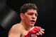 Apr. 9, 2011; San Diego, CA, USA; Strikeforce welterweight world championship fighter Nick Diaz during a bout at the Valley View Casino Center. Mandatory Credit: Mark J. Rebilas-USA TODAY Sports