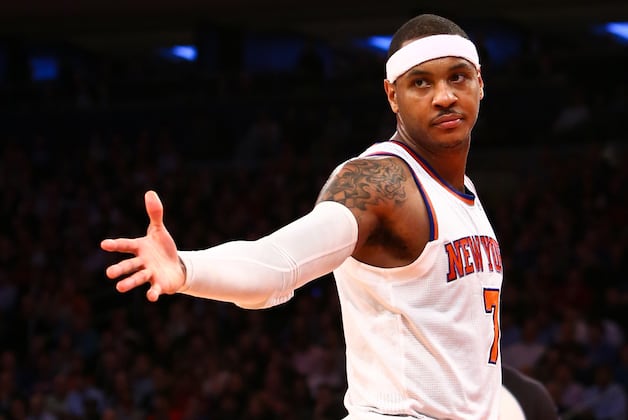 Is Carmelo Anthony a Lightweight or Just Being Cautious?