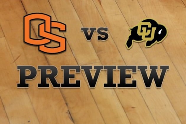 Oregon State vs. Colorado: Full Game Preview