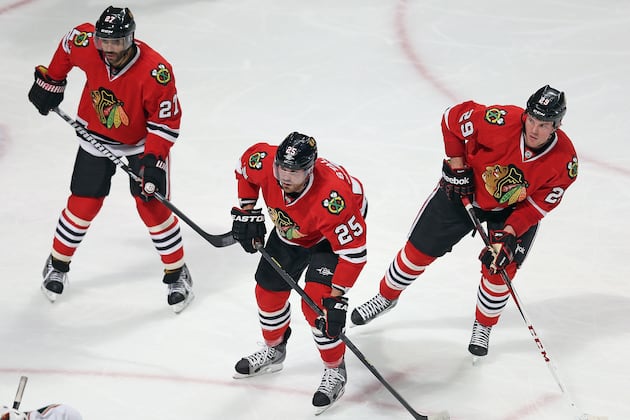 Blackhawks Get Significant Offense from Checking Line