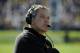 EVANSTON, IL - OCTOBER 27: Kirk Ferentz head coach of the Iowa Hawkeyes coaches against the Northwestern Wildcats on October 27, 2012 at Ryan Field in Evanston, Illinois. (Photo by David Banks/Getty Images)