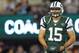 EAST RUTHERFORD, NJ - NOVEMBER 22: Quarterback Tim Tebow #15 of the New York Jets during warm ups before the start of their game against the New England Patriots at MetLife Stadium on November 22, 2012 in East Rutherford, New Jersey. (Photo by Rich Schultz /Getty Images)