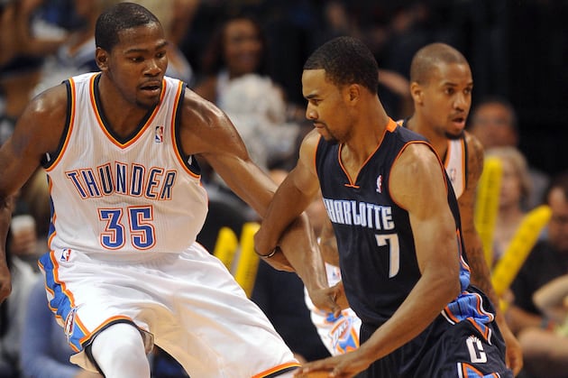 Durant Scores 19 as Thunder Defeat Bobcats 116-94