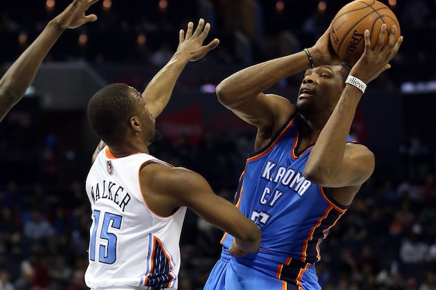 Bobcats Fall in Hole as Thunder Roll on