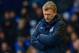 Everton manager David Moyes looks dejected as his side crashed out of the FA Cup.