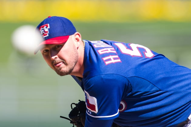 Matt Harrison Scratched from Cactus League Start Due to Toe Injury