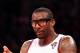 Mar. 7, 2013; New York, NY, USA; New York Knicks power forward Amar'e Stoudemire (1) on the court against the Oklahoma City Thunder during the second half at Madison Square Garden. Thunder won 95-94. Mandatory Credit: Debby Wong-USA TODAY Sports